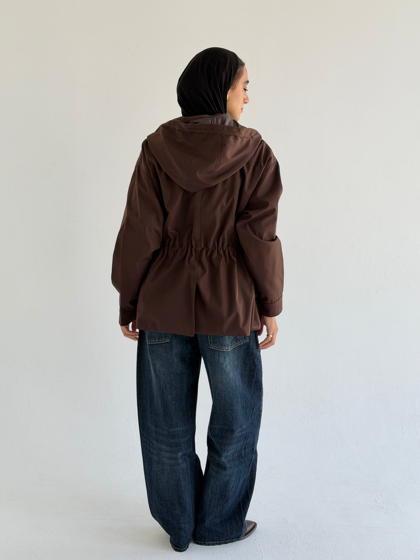 Winter Signature Jacket In Brown