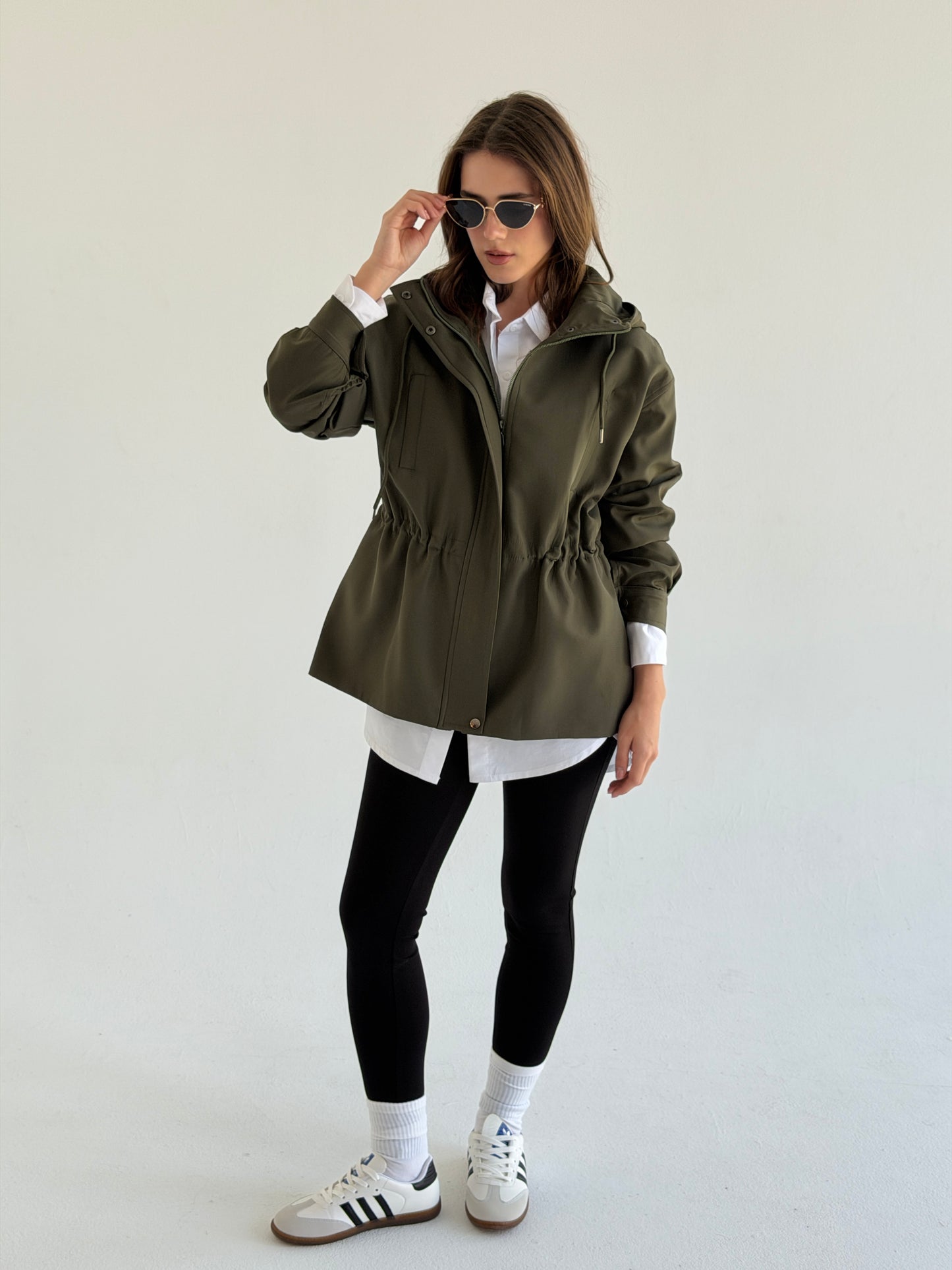 Winter Signature Jacket In Olive