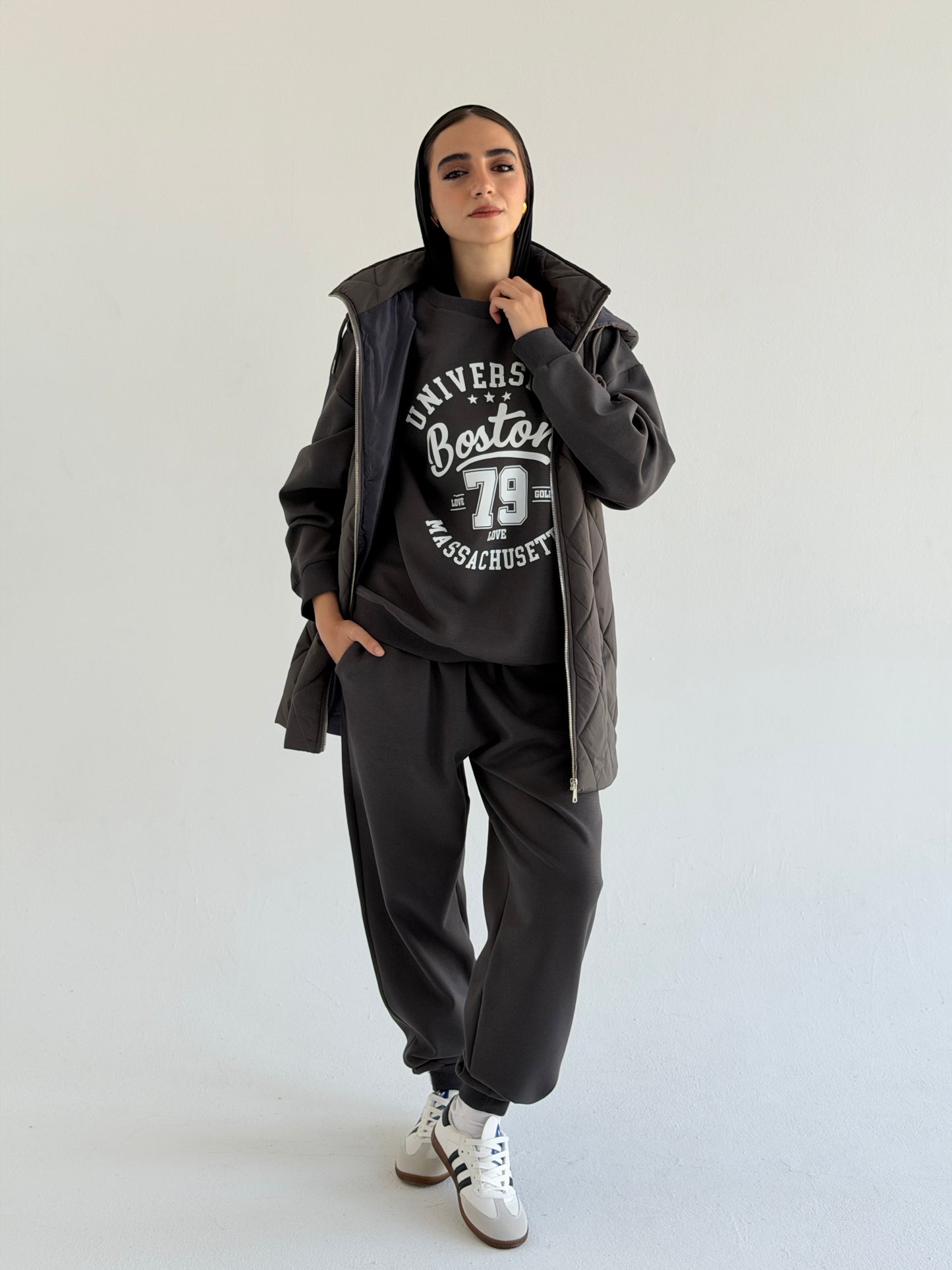 Bamb Vest In Gray