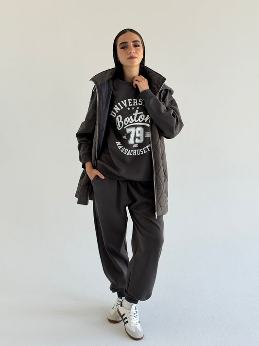 Bamb Vest In Gray