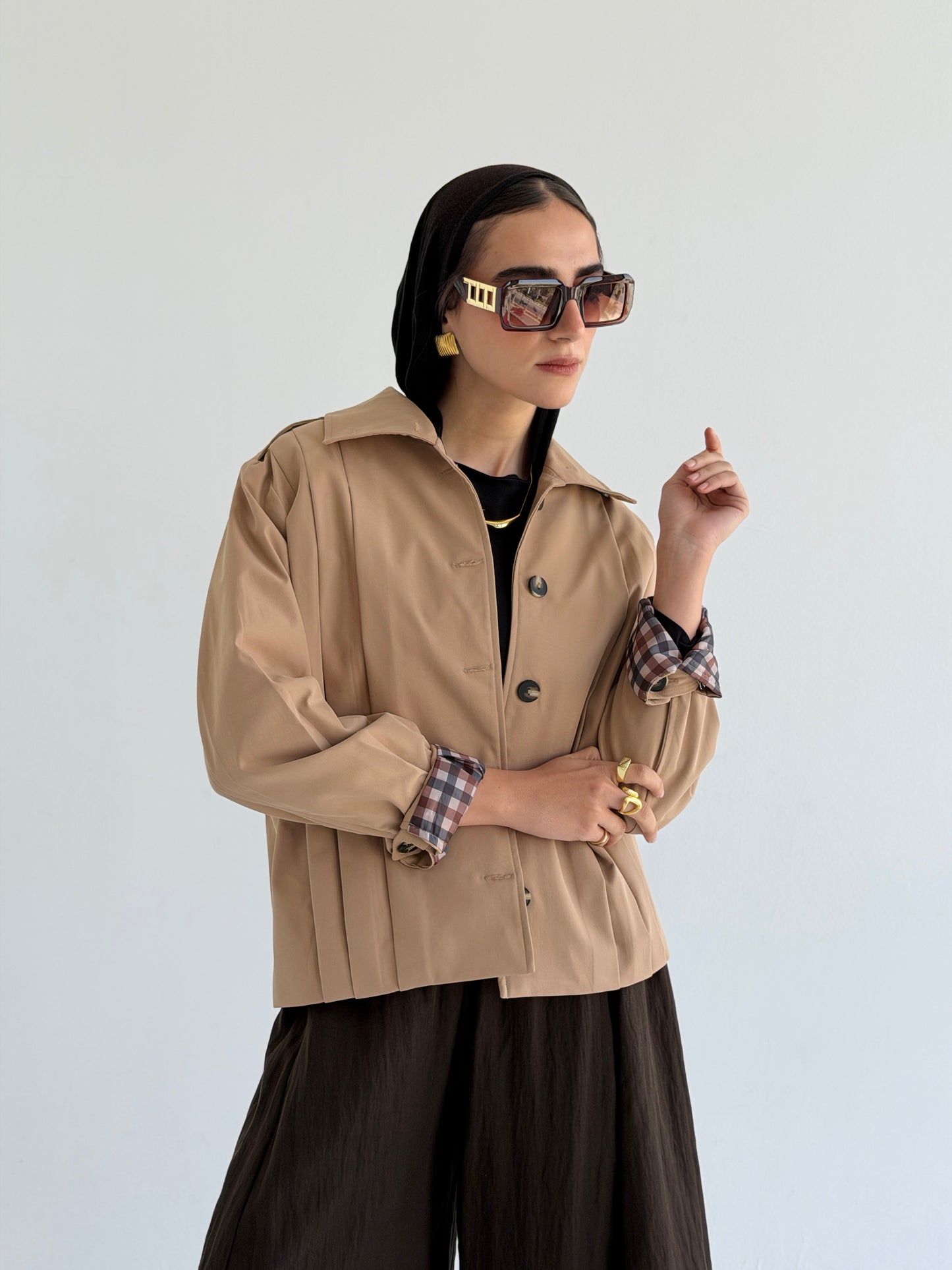 Pleated Jacket