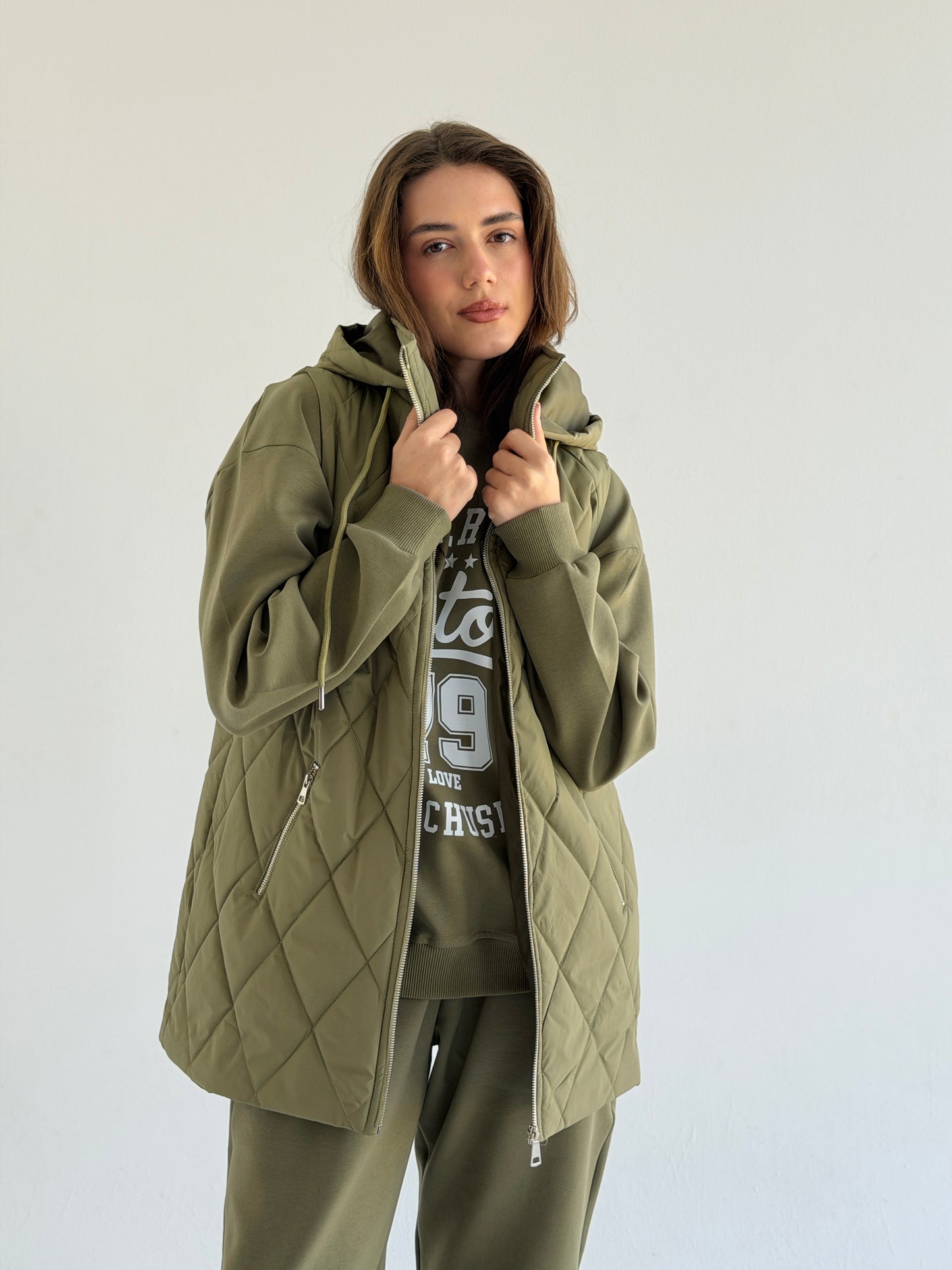 Bamb vest In Olive