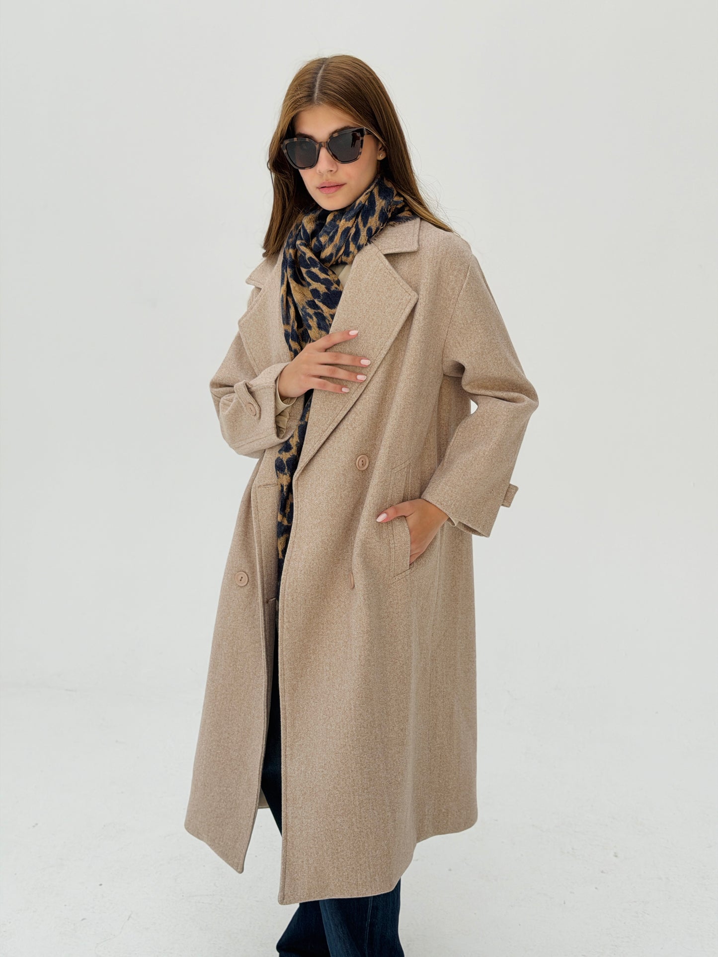 Iconic Winter Coat In Beige