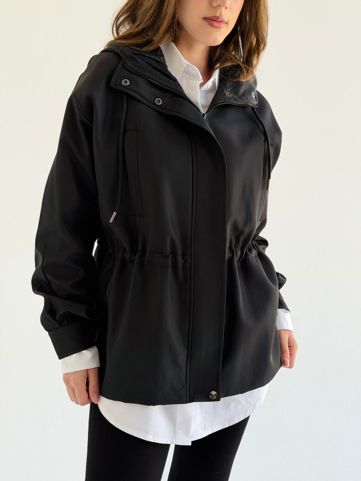 Winter Signature Jacket In Black