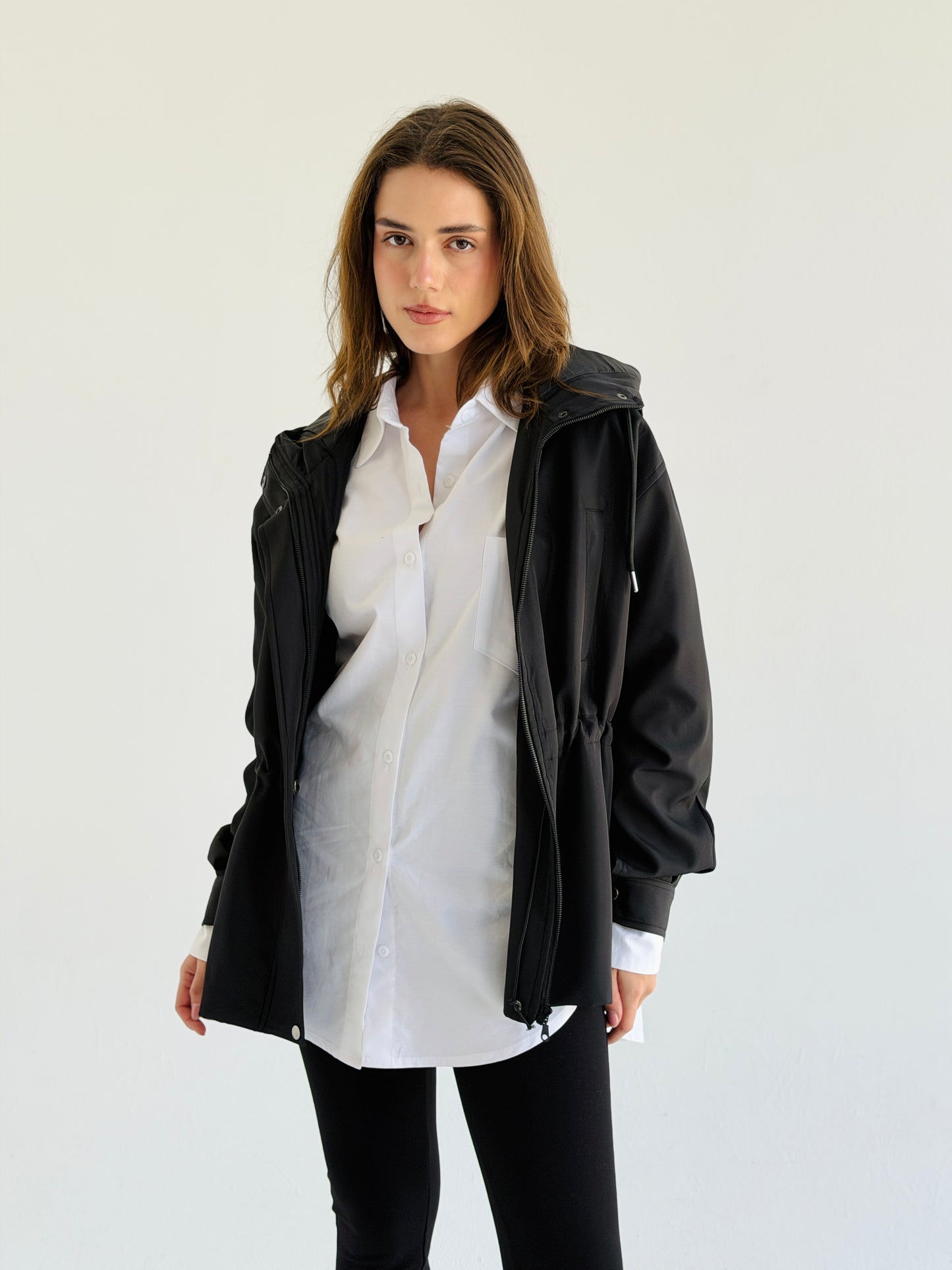Winter Signature Jacket In Black
