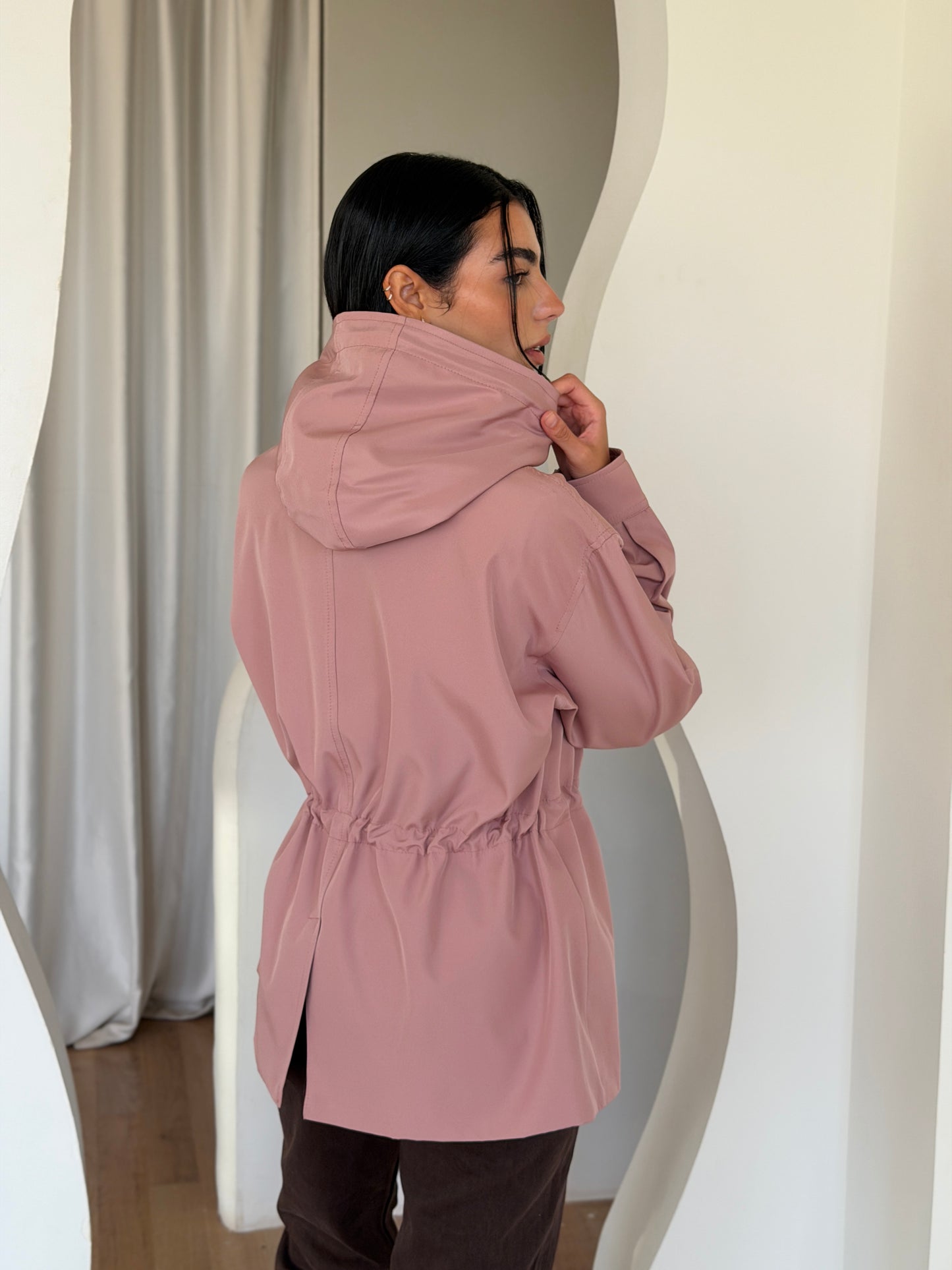 Winter Signature Jacket In pink