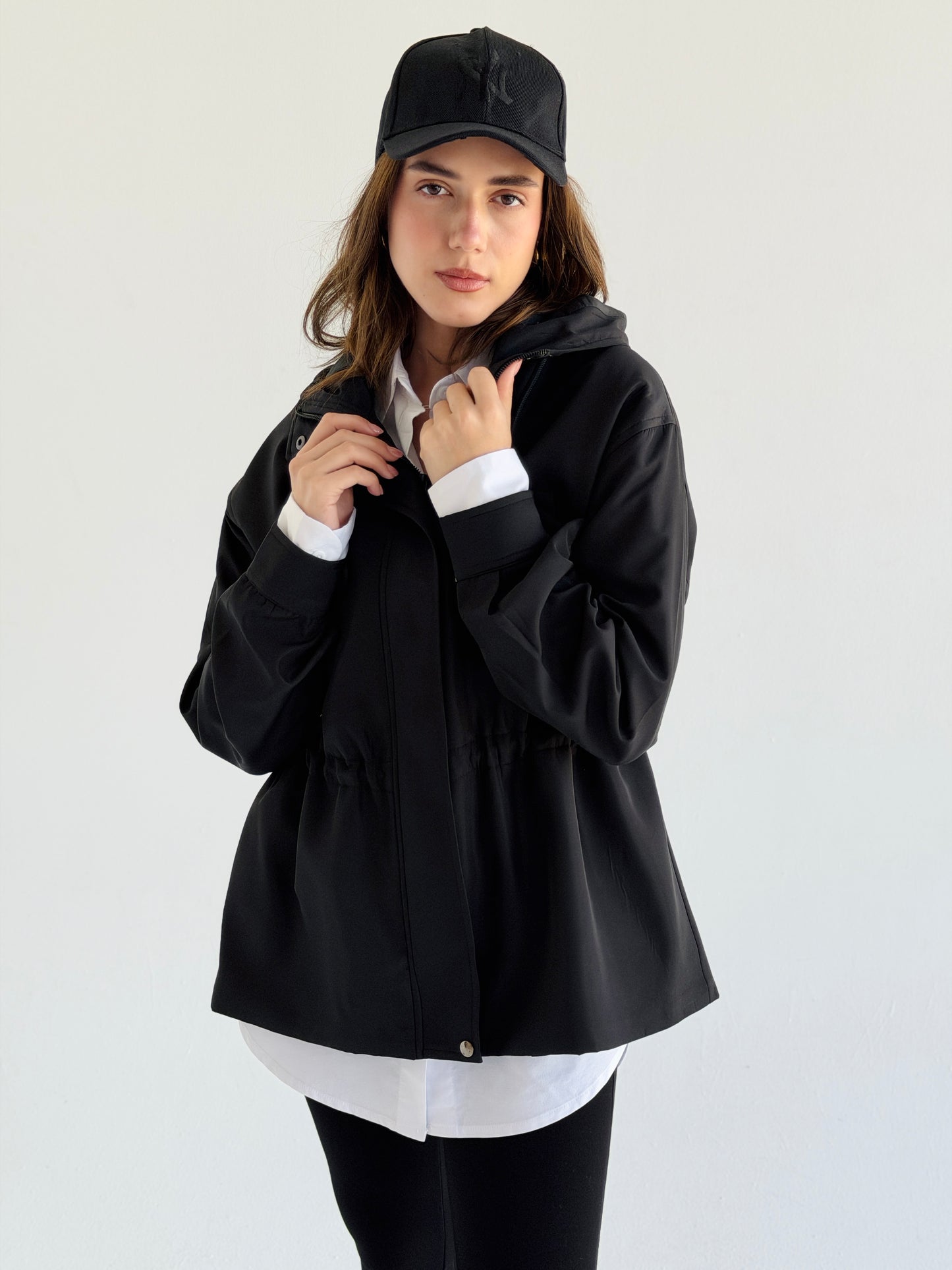 Winter Signature Jacket In Black
