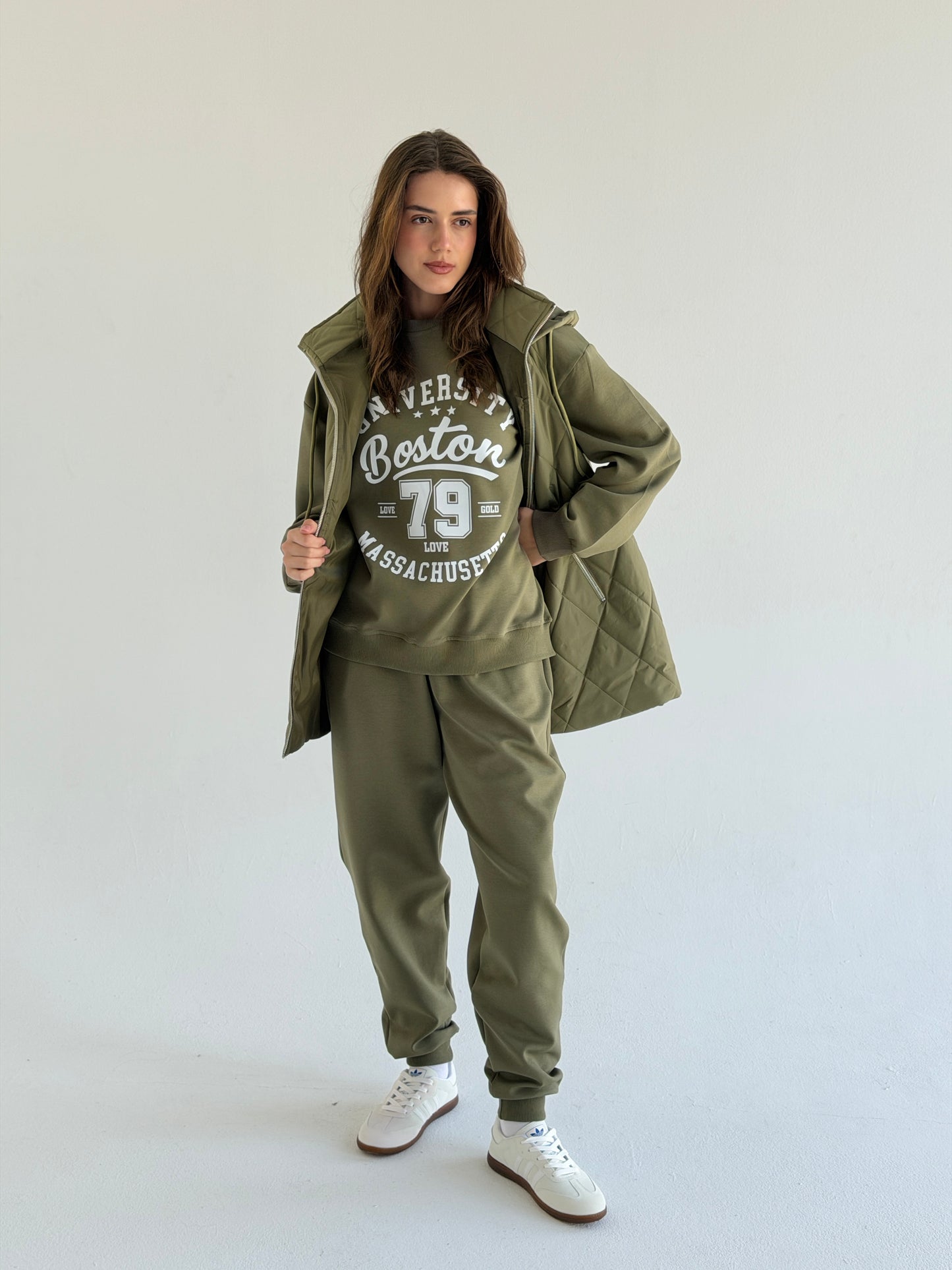 Bamb vest In Olive