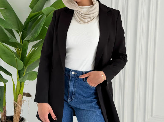 SLIM FIT Black blazer
