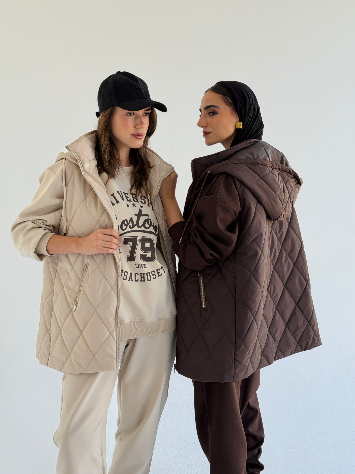 Bamb Vest  In Brown