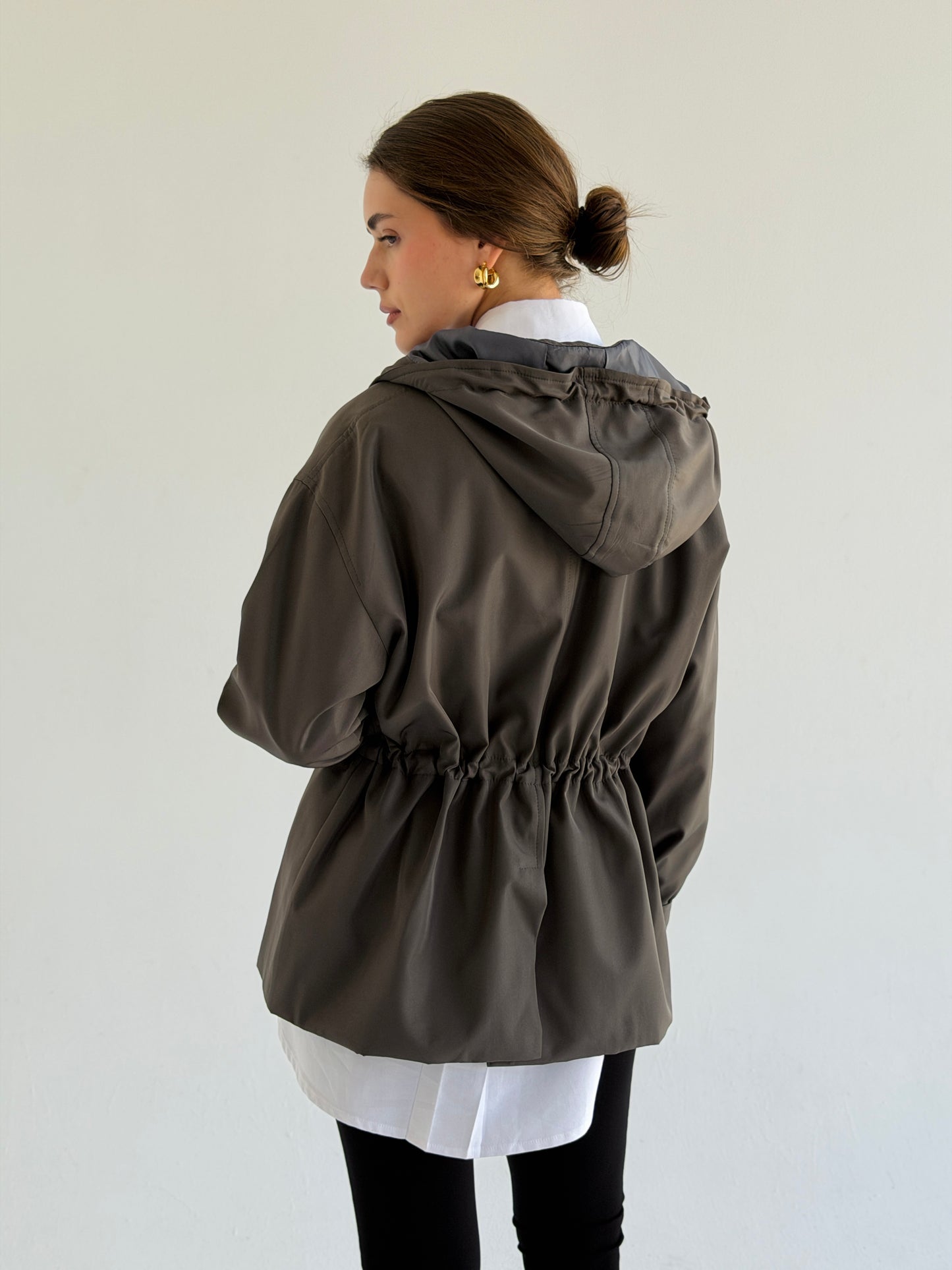 Winter Signature Jacket In Gray