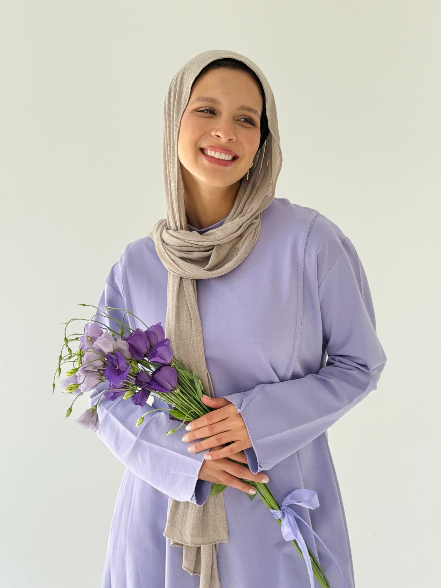 High and low Top in lilac