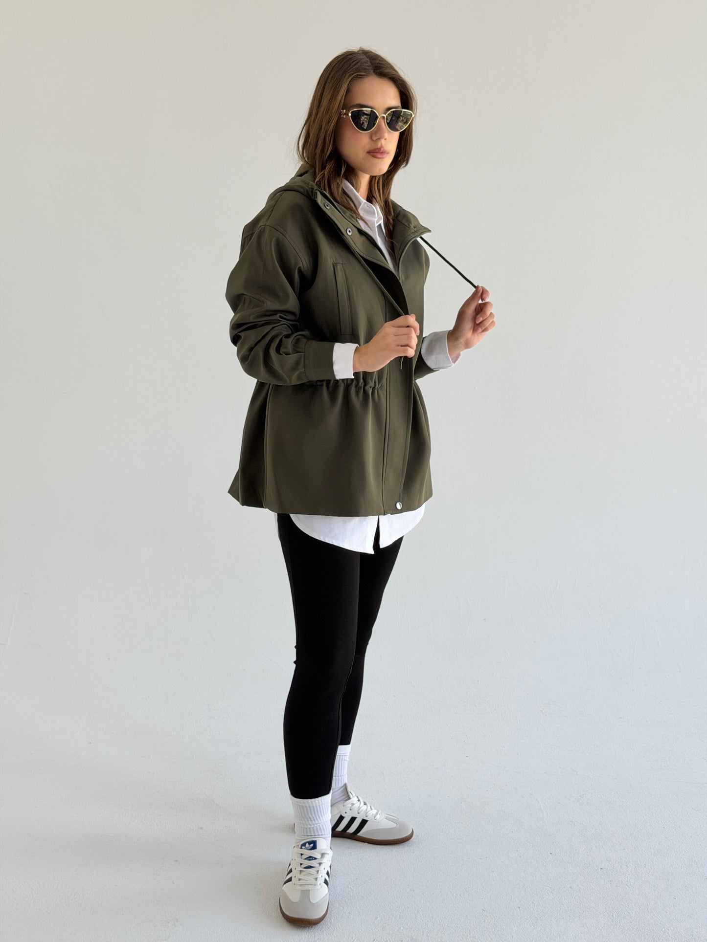 Winter Signature Jacket In Olive