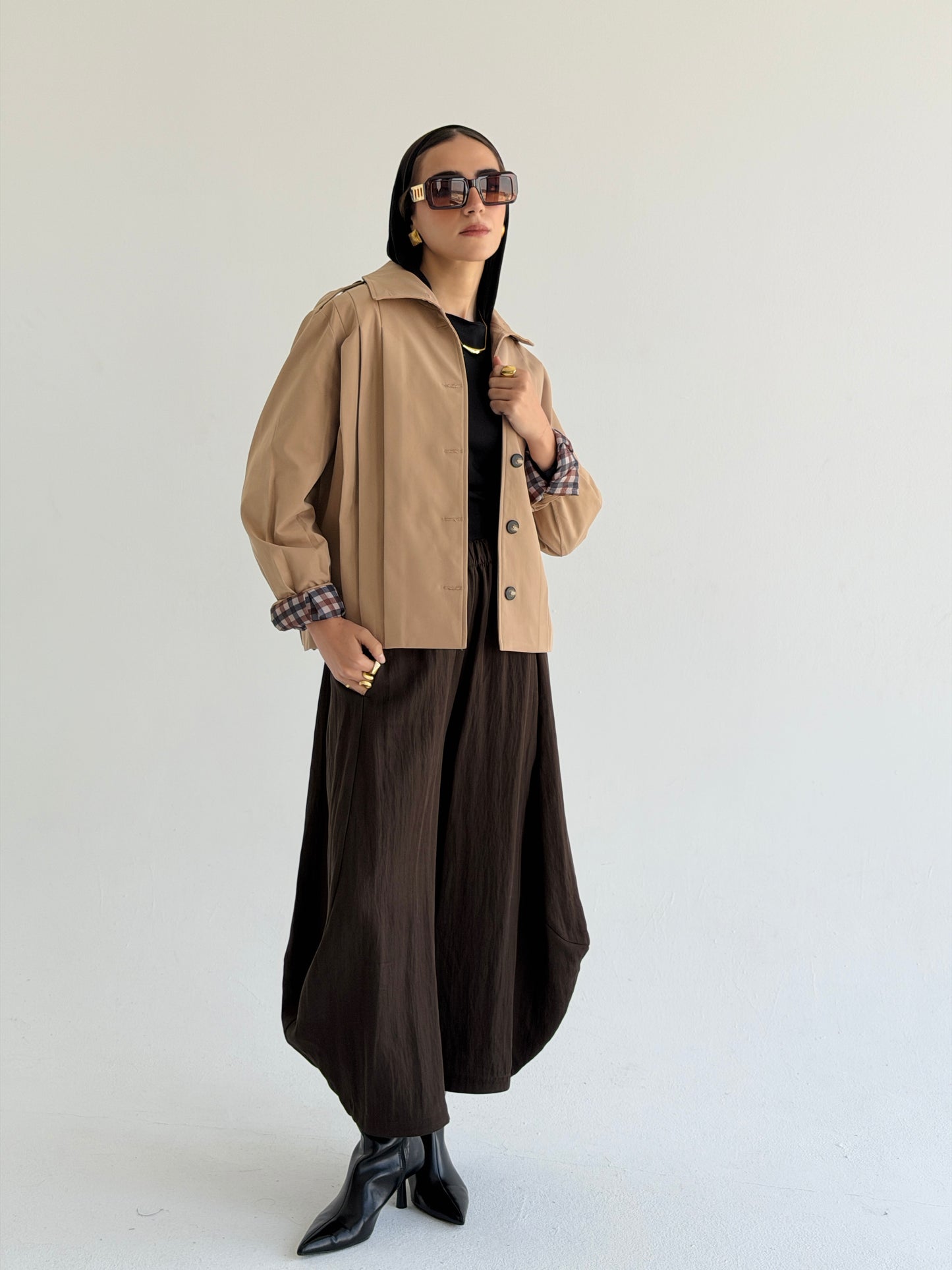Pleated Jacket