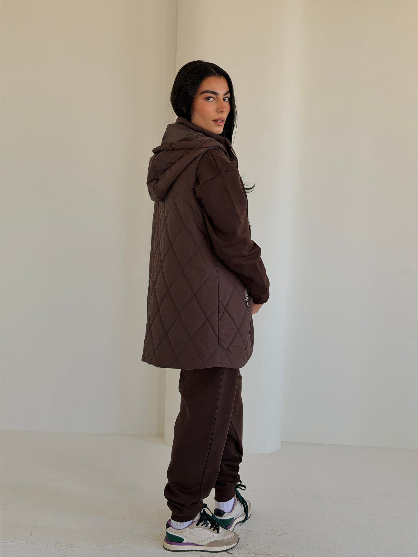 Bamb Vest  In Brown