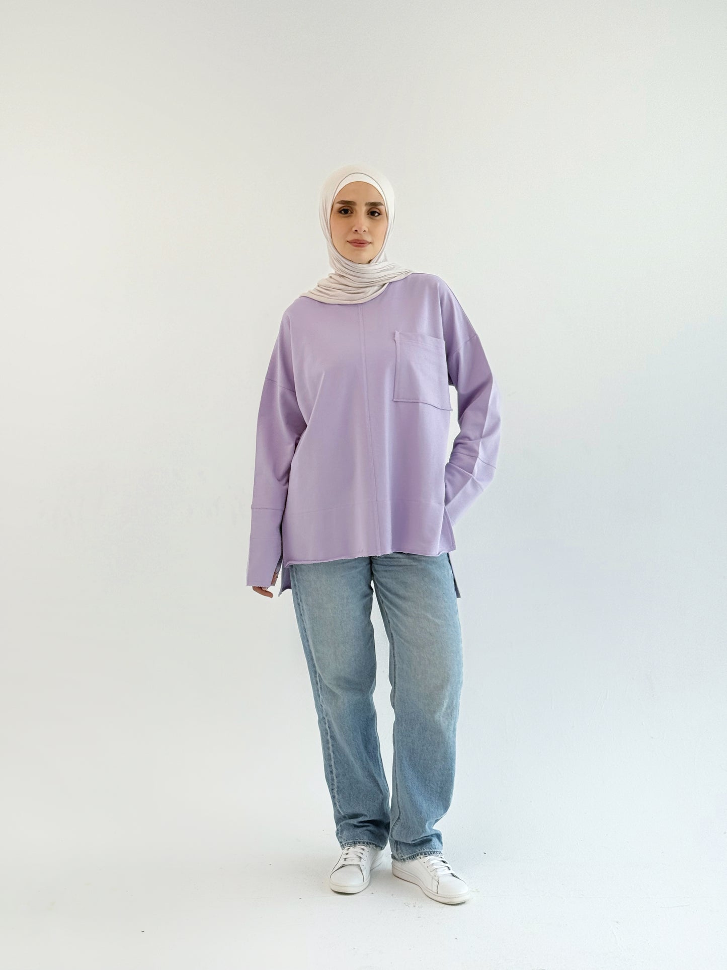 Everyday Top in lilac