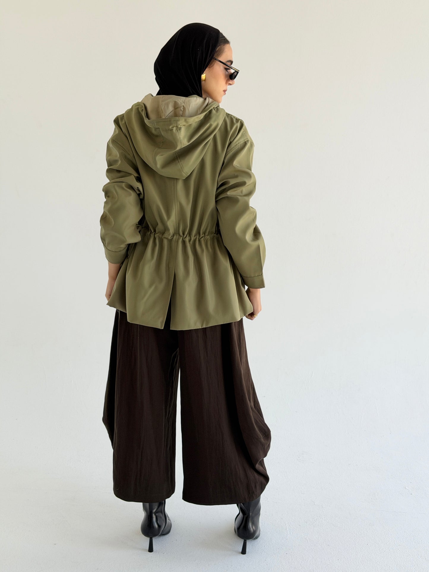 Winter Signature Jacket In Matcha