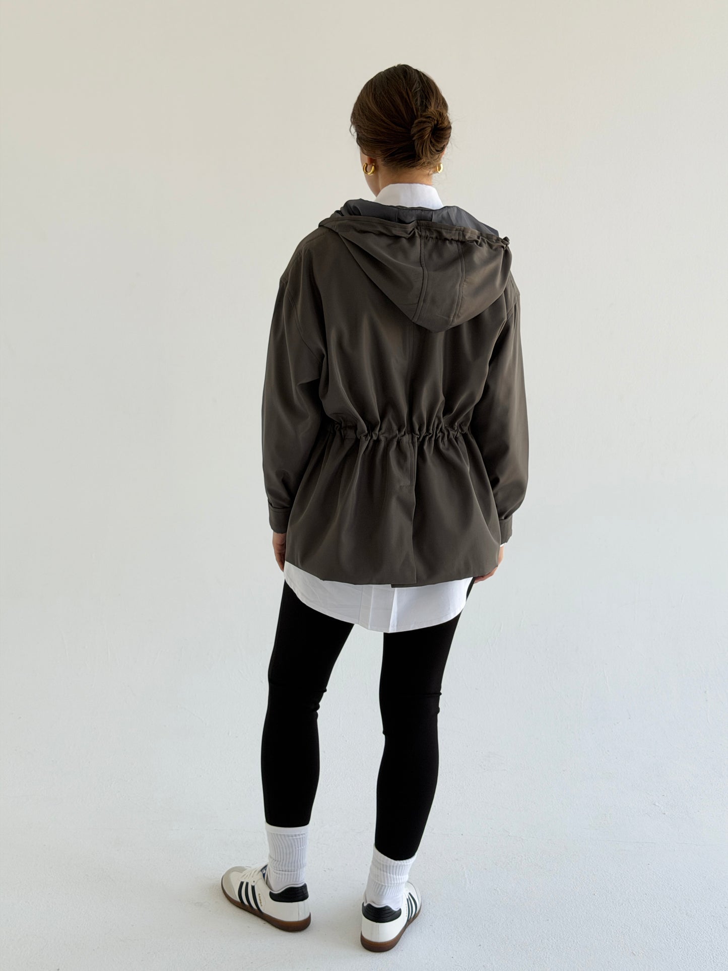 Winter Signature Jacket In Gray