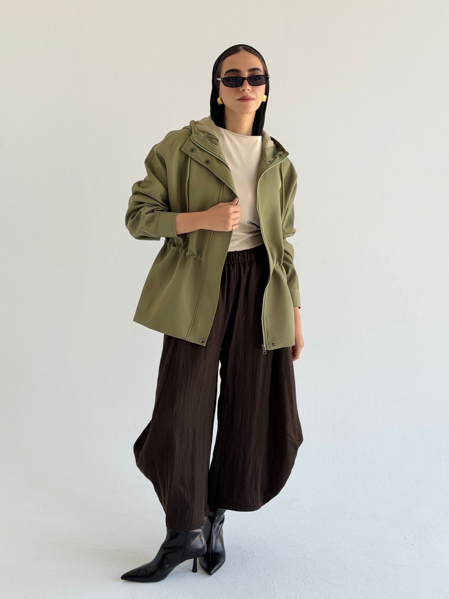 Winter Signature Jacket In Matcha