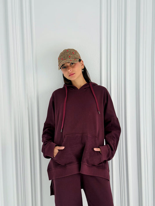 Daily Go set In Burgundy