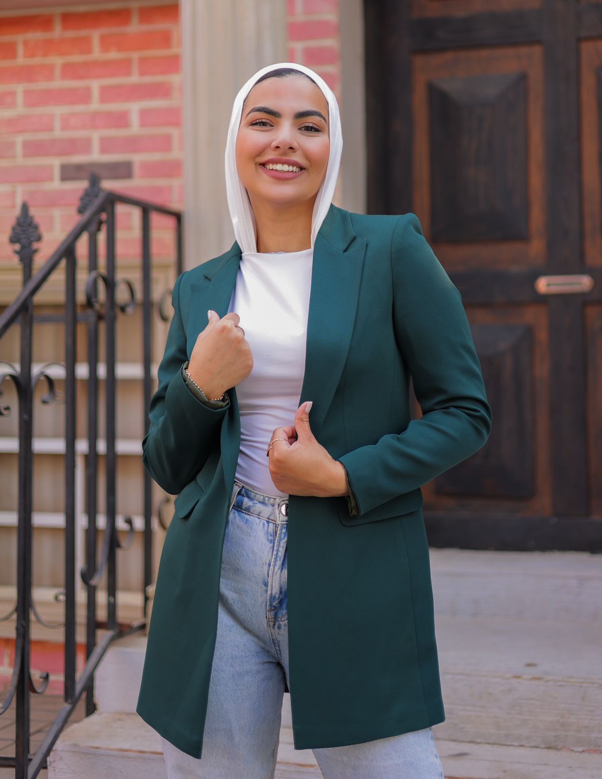 Slim fit olive Blazer Pre-Order