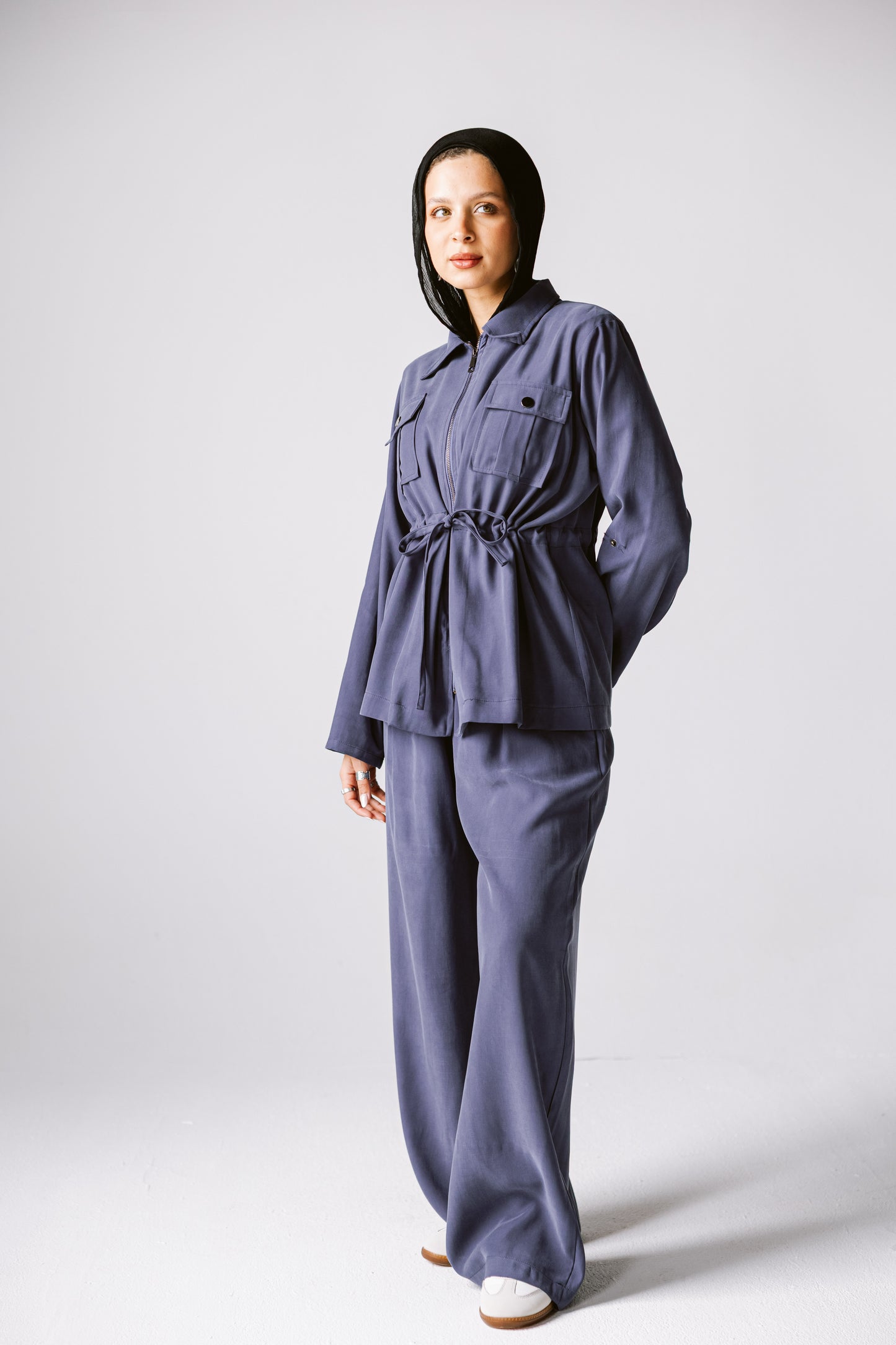 Light Bloom Set In Navy