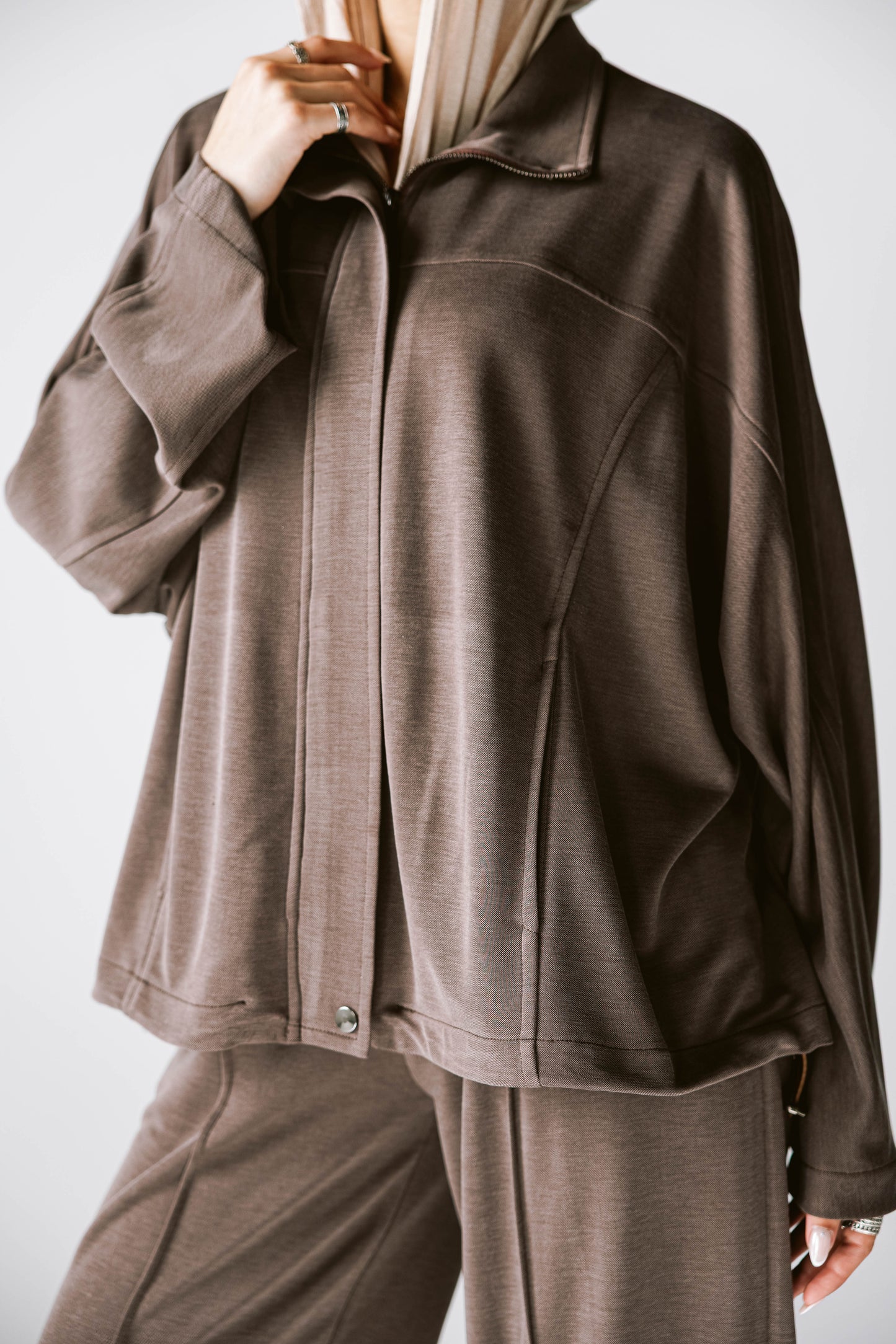 Essential Cotton set In Brown