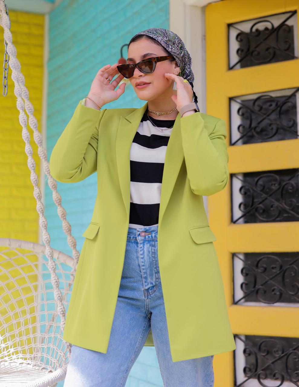 Slim fit kewi Blazer Pre-Order