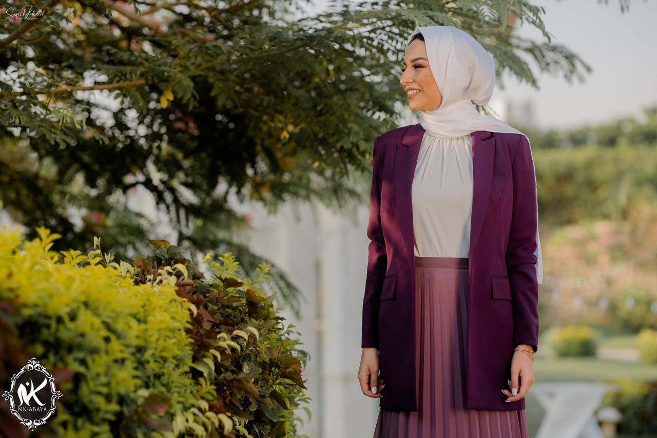 Slim fit purple blazer Pre-Order