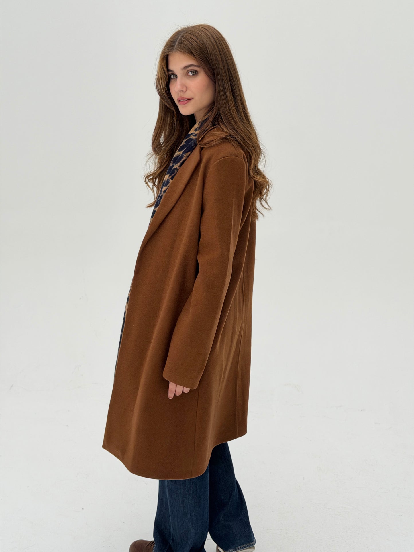 Everyday Wool Coat In Camel