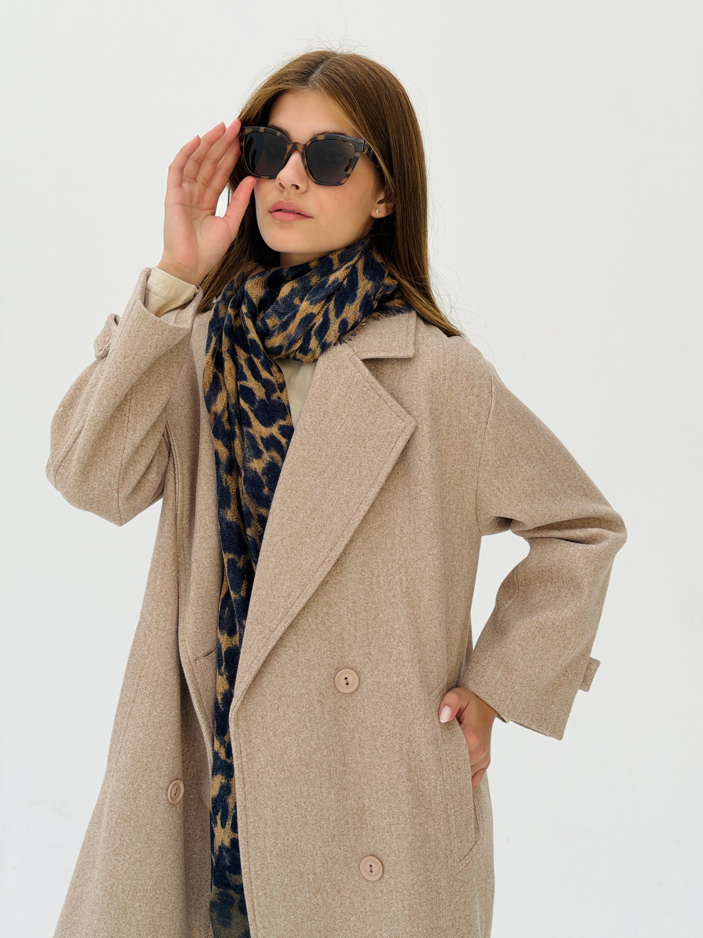 Iconic Winter Coat In Beige