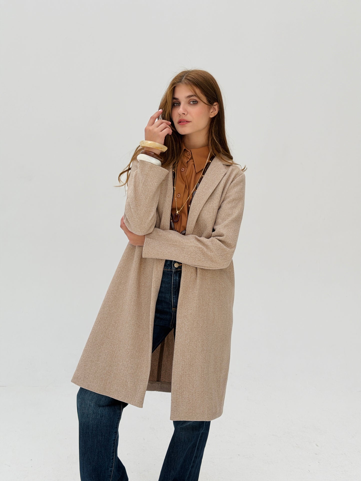 Everyday Wool Coat beige
