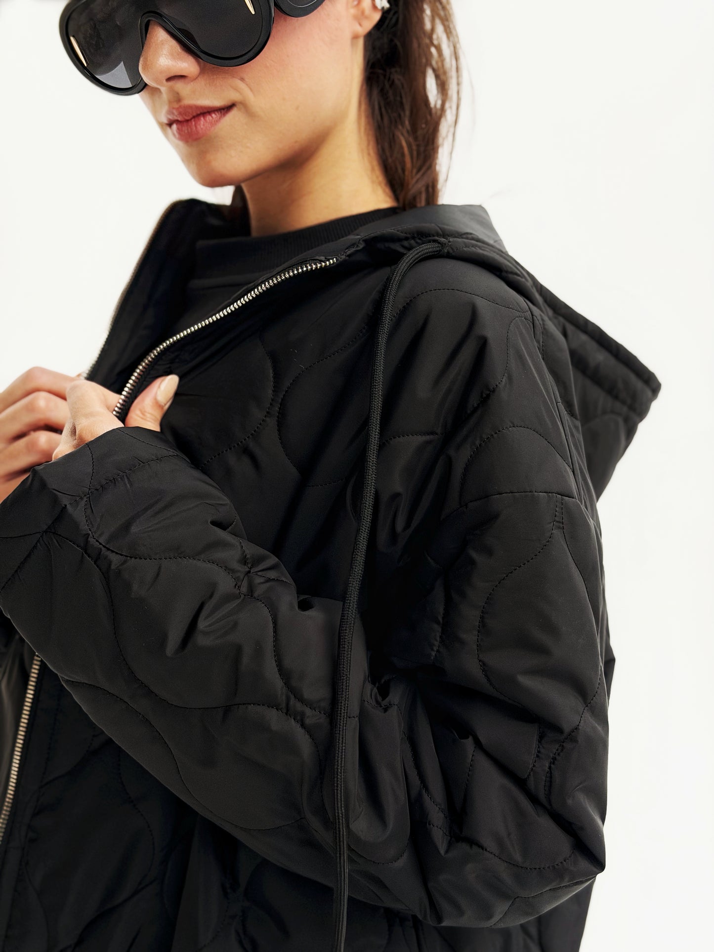 The oversized Bamb Jacket In Black