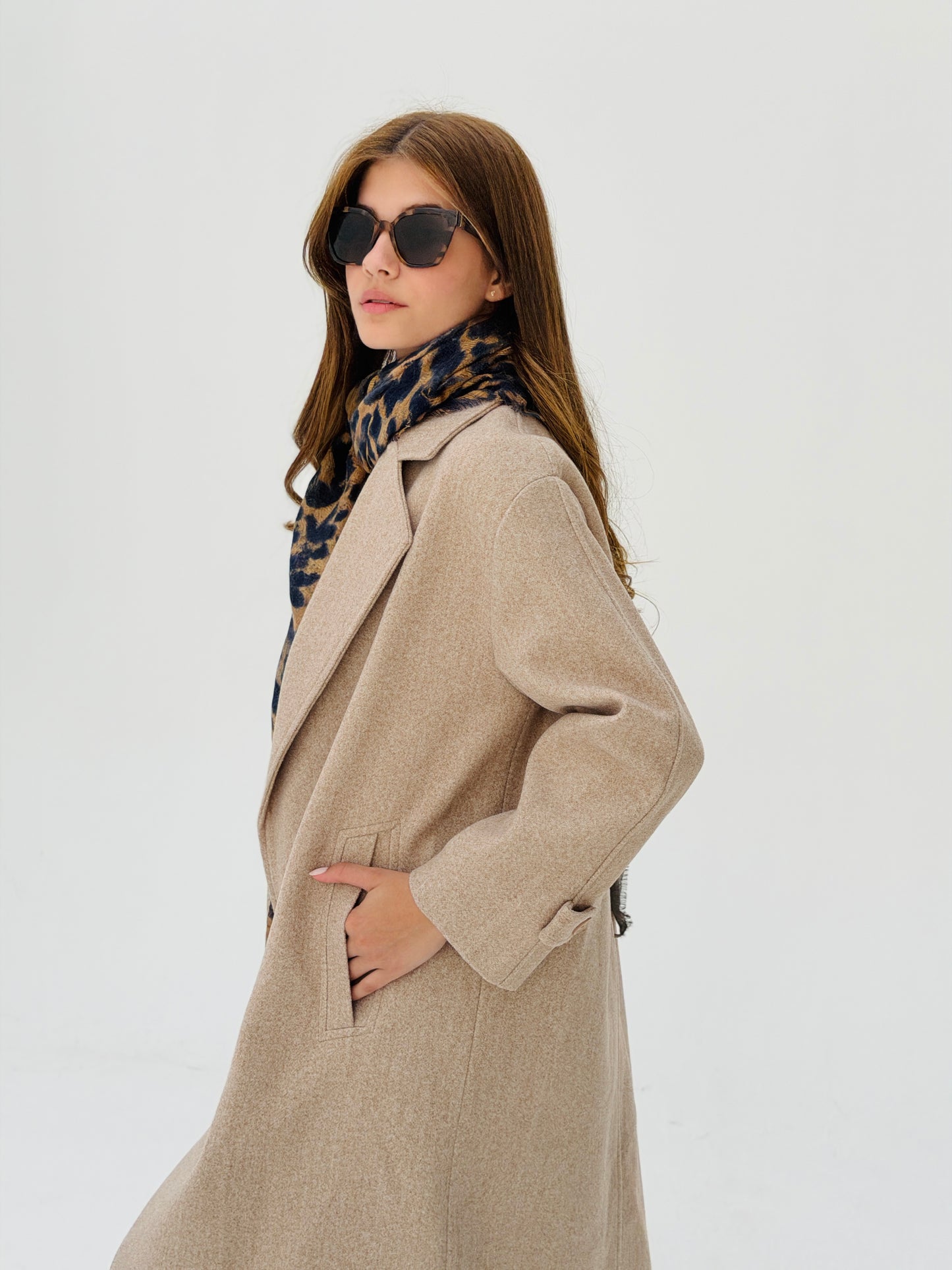 Iconic Winter Coat In Beige
