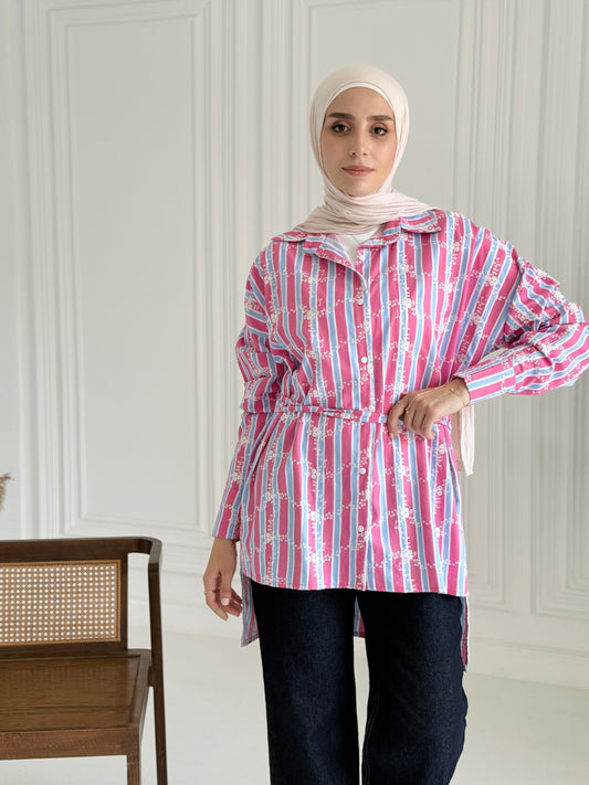 Bold striped shirt
