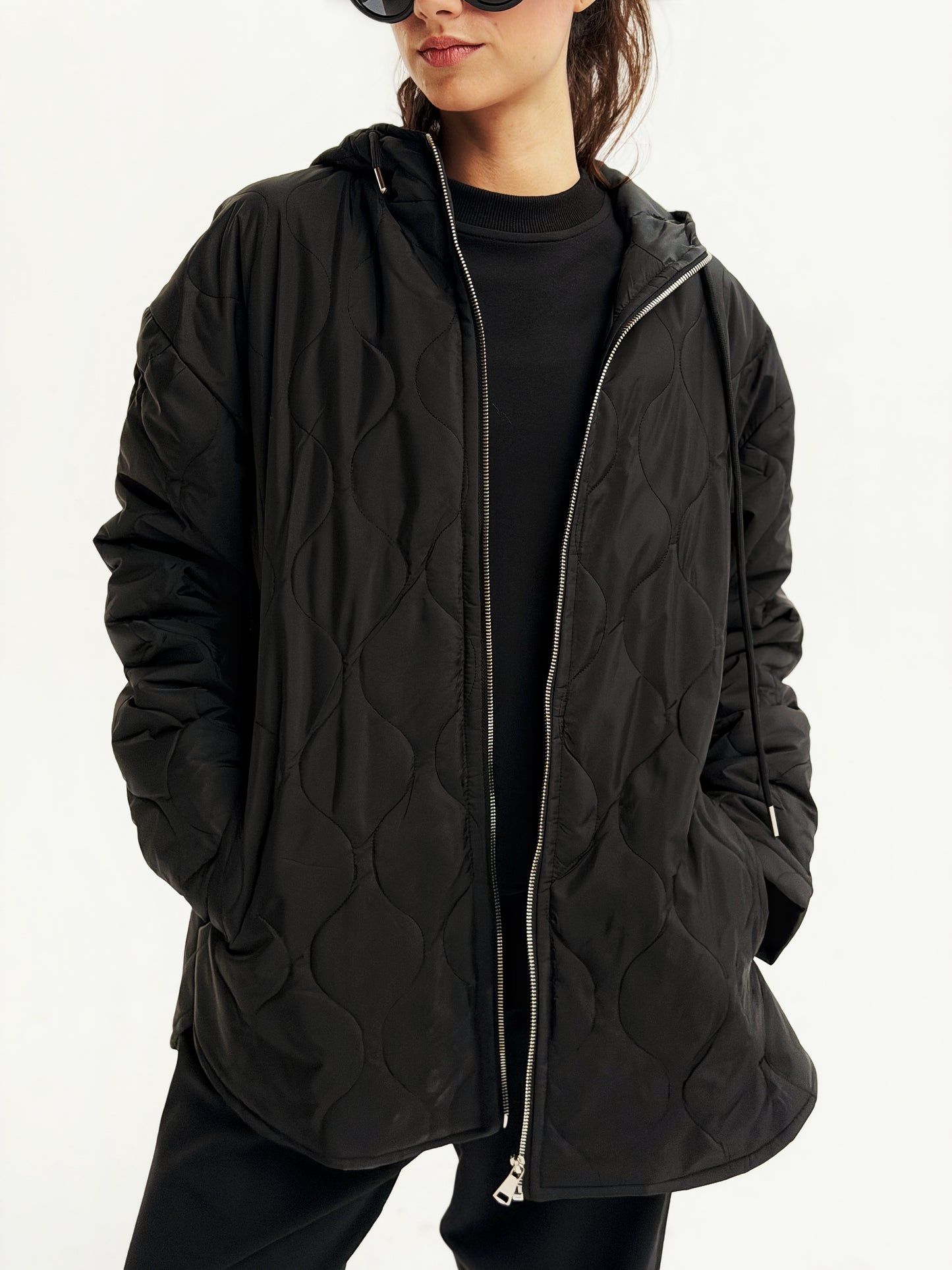 The oversized Bamb Jacket In Black