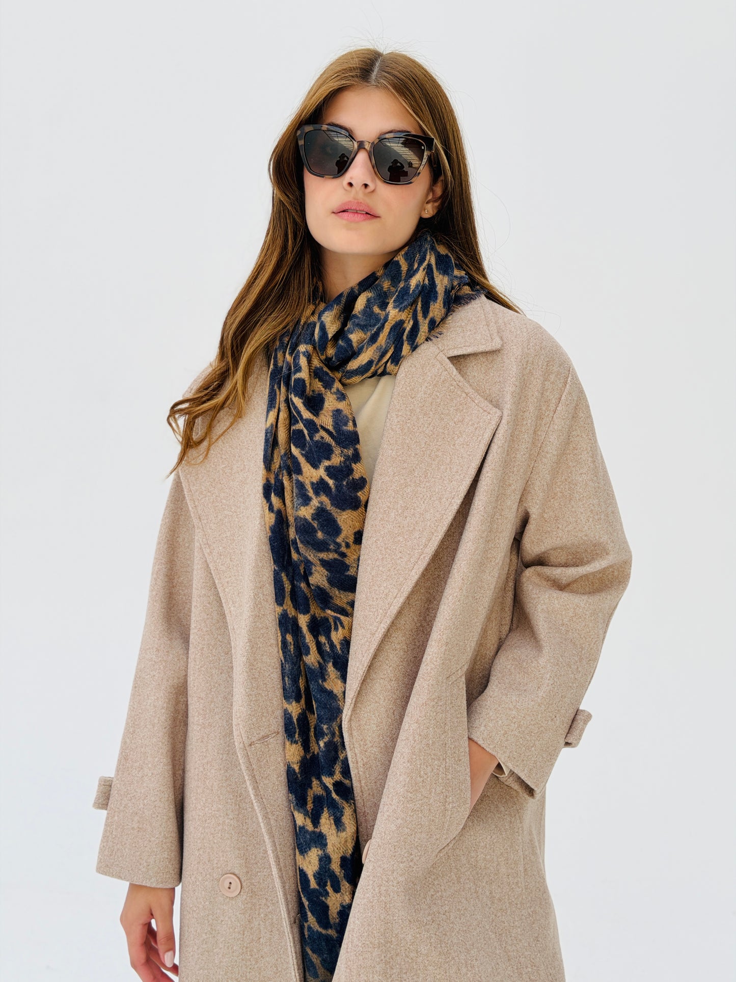 Iconic Winter Coat In Beige