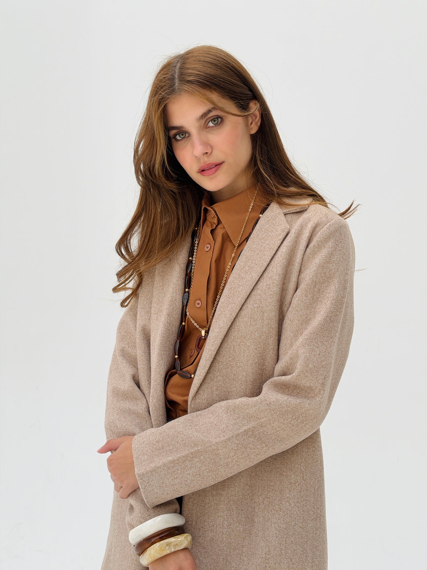 Everyday Wool Coat beige