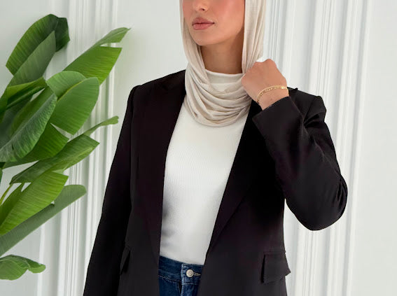 SLIM FIT Black blazer