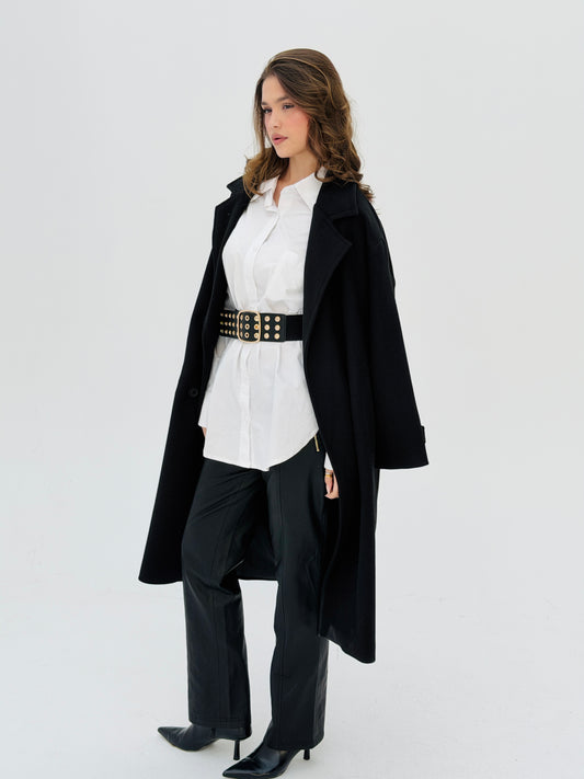 Iconic Winter Coat In Black