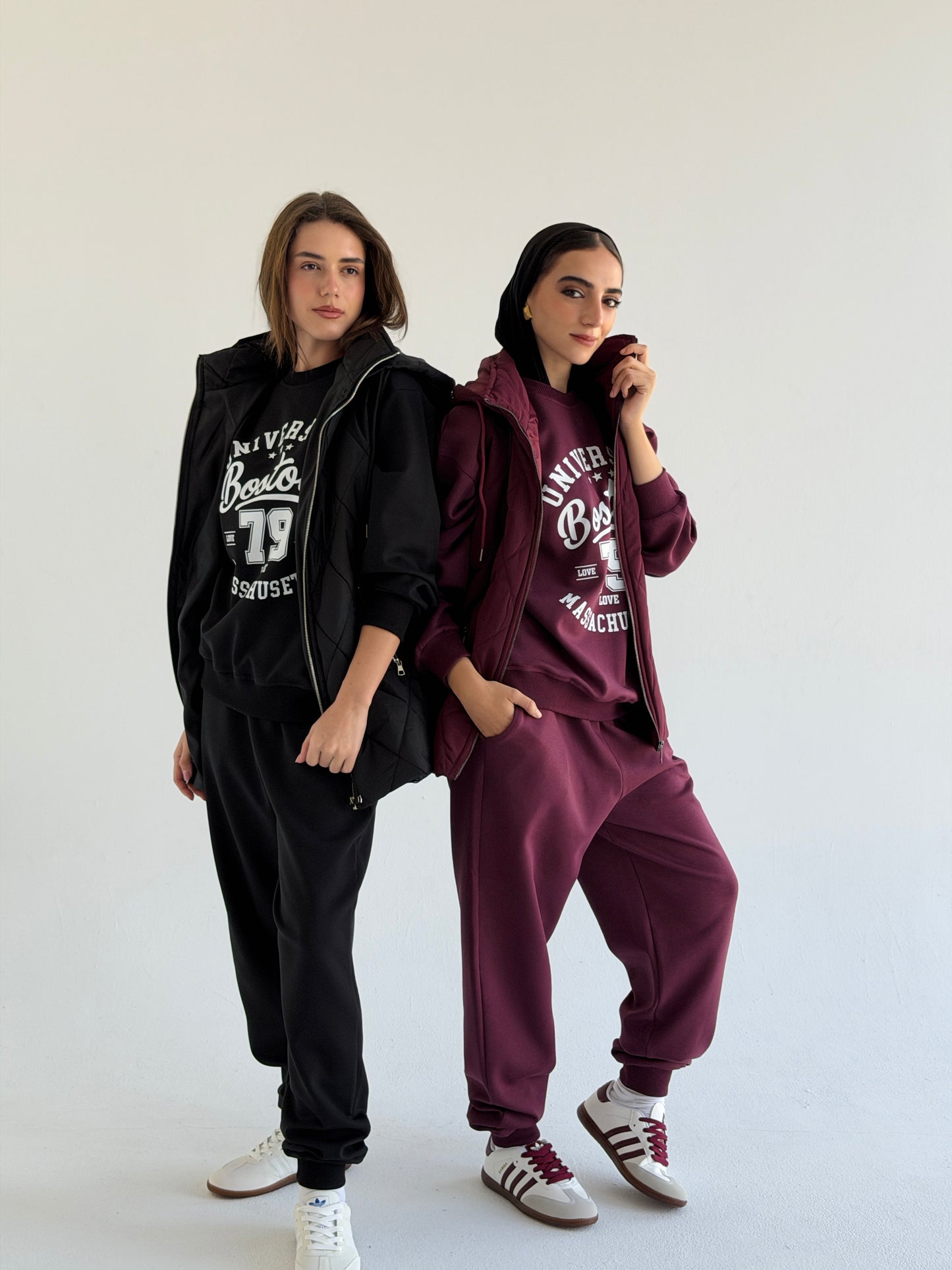 Bamb Vest In Burgundy