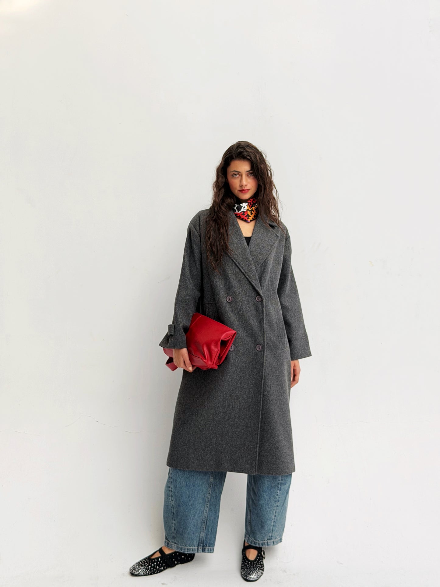 Iconic Winter Coat In Gray