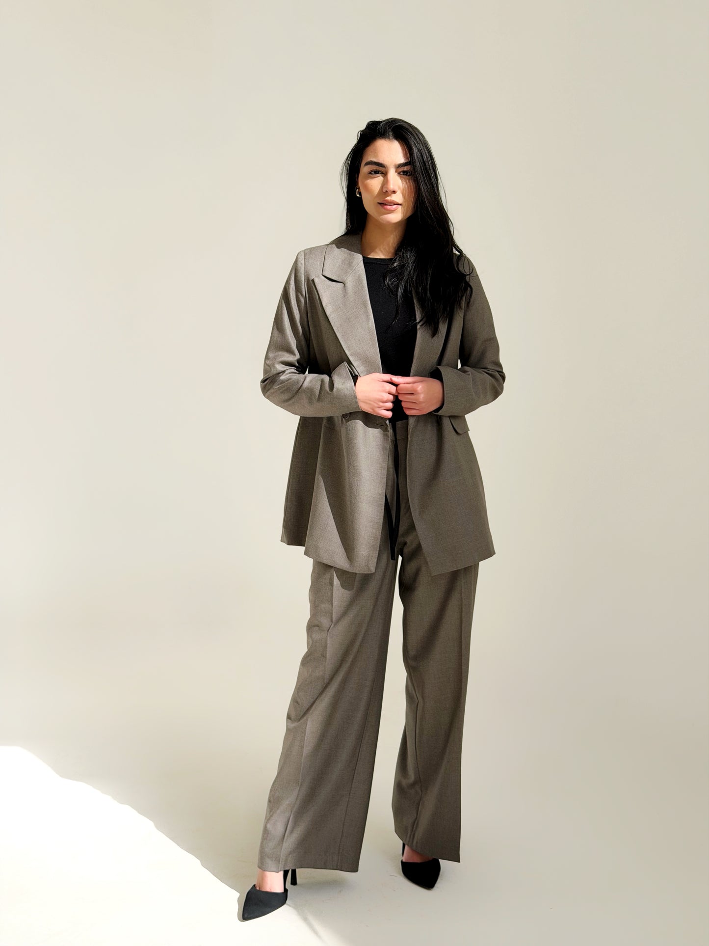 Signature suit in Cafe