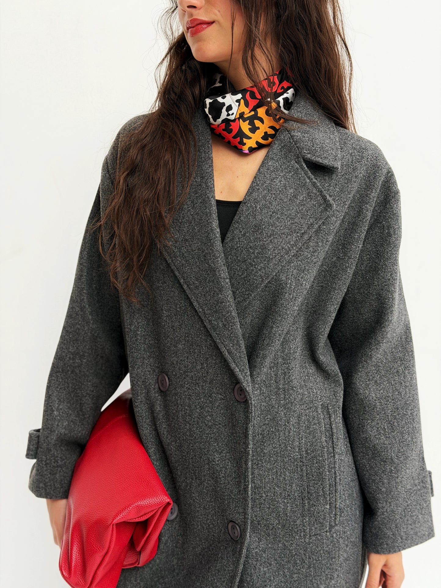 Iconic Winter Coat In Gray