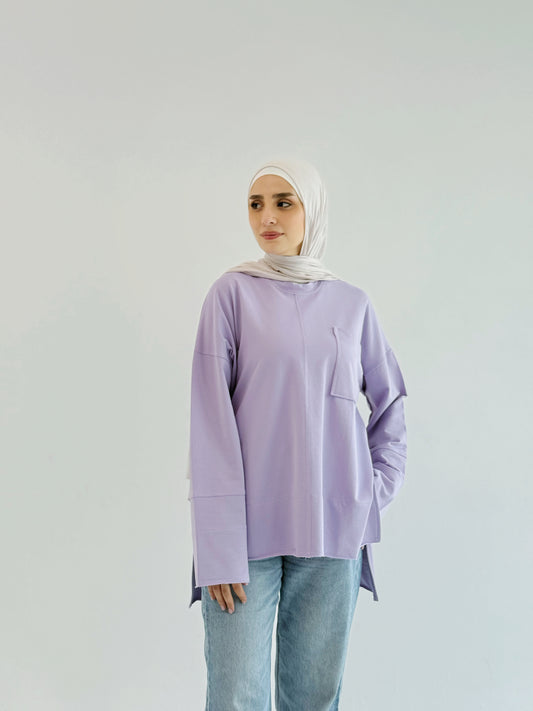 Everyday Top in lilac