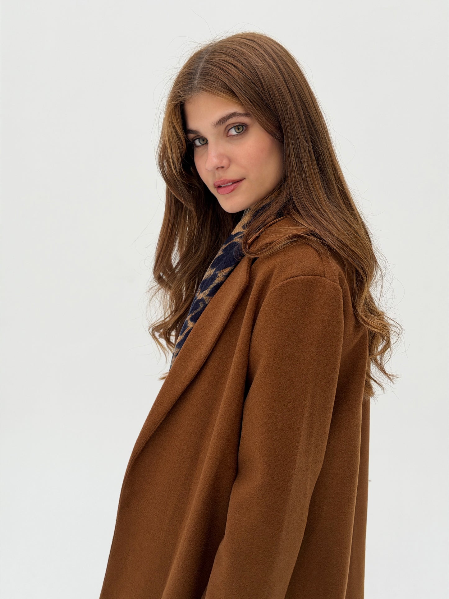 Everyday Wool Coat In Camel