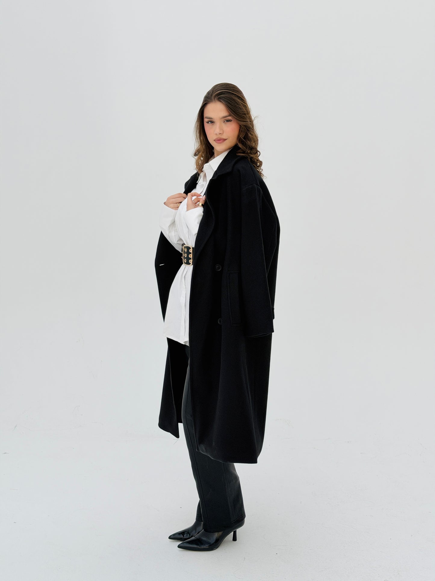 Iconic Winter Coat In Black