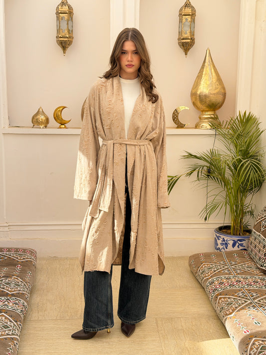 Oasis Cardigan In Beige