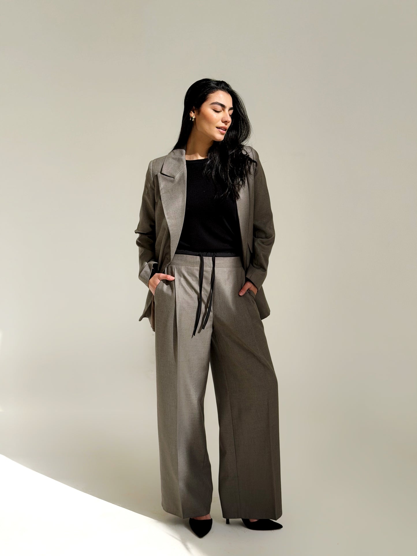 Signature suit in Cafe