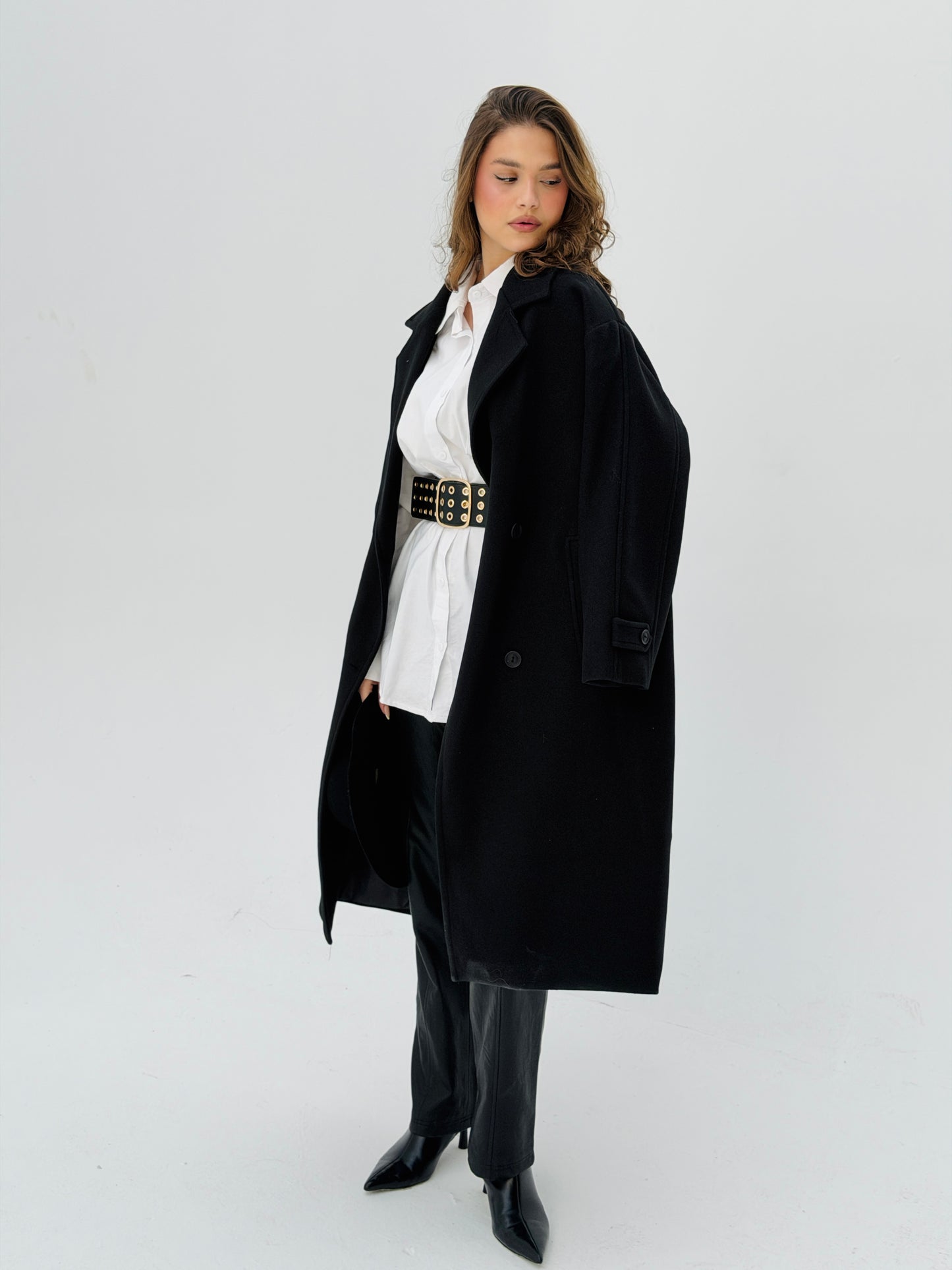 Iconic Winter Coat In Black